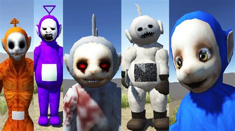 Slendytubbies All Jumpscares Animations Characters Attacks