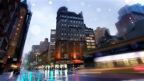 New York Broadway Street High Definition Wallpapers Hd