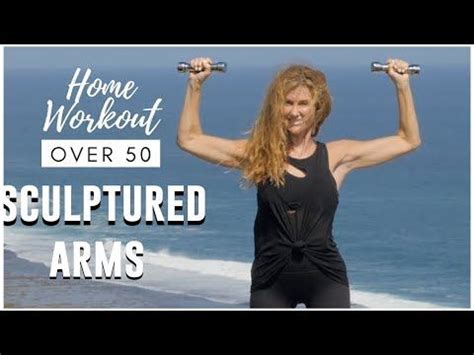 7 Minute Sculpted Arm Workout For Women Over 50! - YouTube ...