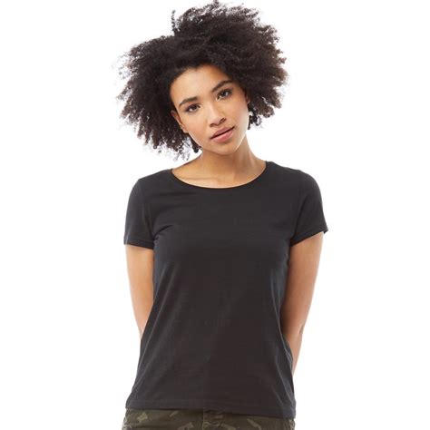 Buy Fluid Womens Basic T Shirt Black