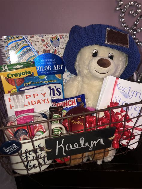 Gift Basket Ideas For Girlfriends Birthday Basket Poster