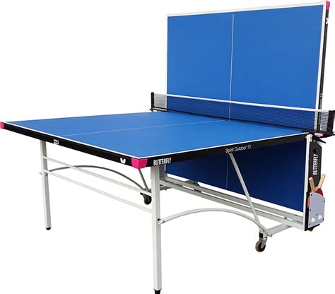 Ping Pong Table Butterfly Spirit 10 Outdoor Rollaway Weatherproof