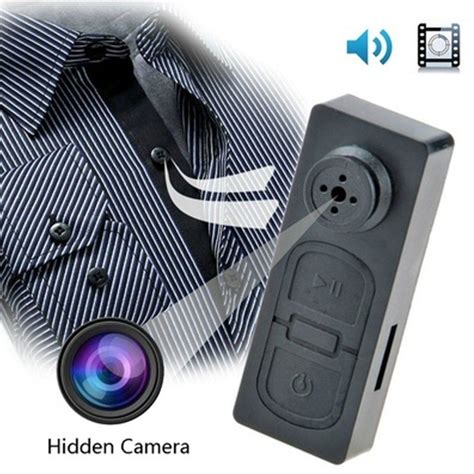 Hidden Dv Spy Camera Button Video Mini Cam Dvr Camcorder Voice Recorder