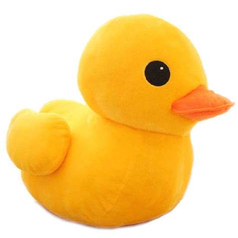 2021 20cm Soft Cute Plush Stuffed Big Yellow Duck Toy Mini Rubber Duck