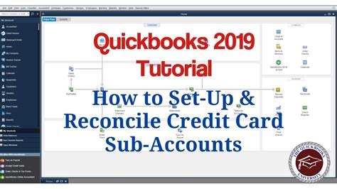 The process includes completing information about your. Quickbooks 2019 Tutorial - How to Set-Up & Reconcile Credit Card Sub-Accounts - YouTube
