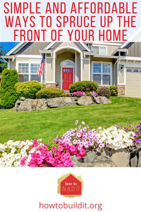 Diy Curb Appeal Ideas On A Budgetlandscaping Front Yards Flower Beds