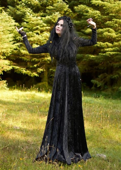 Esteriel Gown From Moonmaiden Gothic Uk Witch Dress