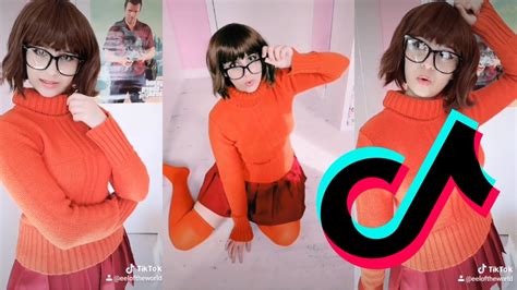 Velma Dinkley Tiktok Cosplay Compilation Scooby Doo 2021 Youtube