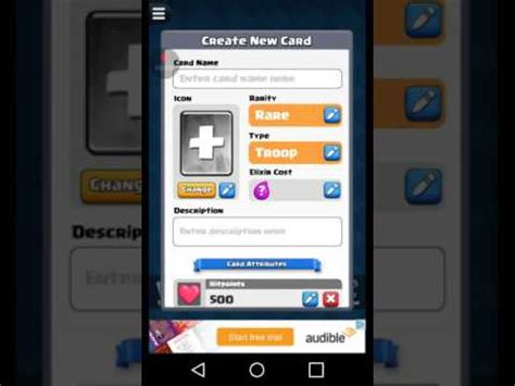 Check out other clash royale cards tier list recent rankings. MAKING CR CARDS!!!!! Clash Royale card maker - YouTube