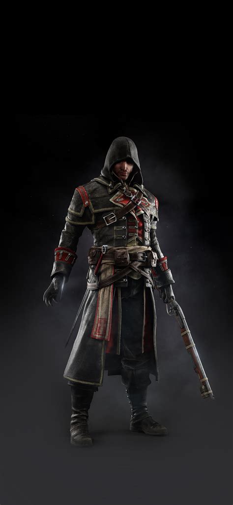 Ak28 Assassins Creed Rogue Game Art Dark Shay Hood