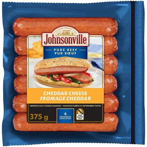 Johnsonville Sausage Johnsonville Cheddar Cheese Smoked And Fully Cooked
