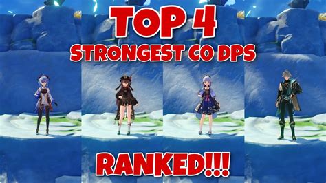 Top 4 Strongest C0 Dps Characters In Genshin Impact Ranked Who Do