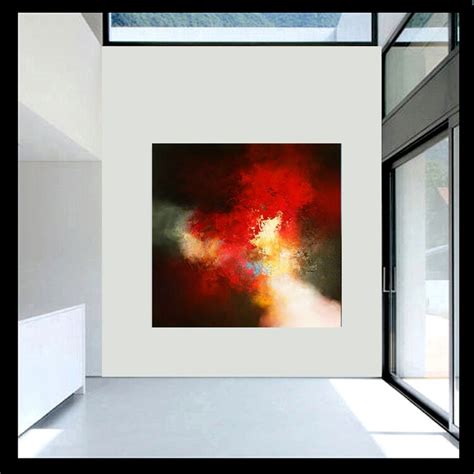 Large Canvas Abstract Painting By Artist By Simonkennyspaintings