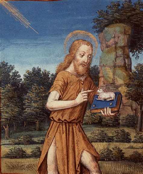 St John The Baptist Book Of Hours Use Of Rome C1490 1500 The