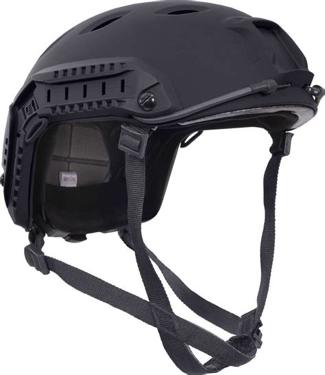 Black Advanced Tactical Adjustable Airsoft Helmet Army Navy Store