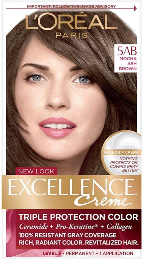 L Oreal Paris Excellence Cr Me Permanent Hair Color Ab Mocha Ashe