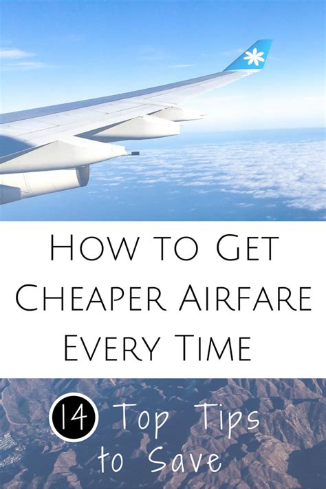 How To Get Cheap Flights 14 Foolproof Tips