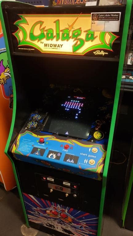 Galaga Original Upright Arcade Game Midway