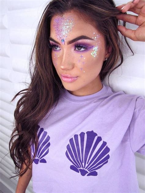 Mermaid Costume Glitter Makeup Kit Mermaid Makeup Face Glitter Little