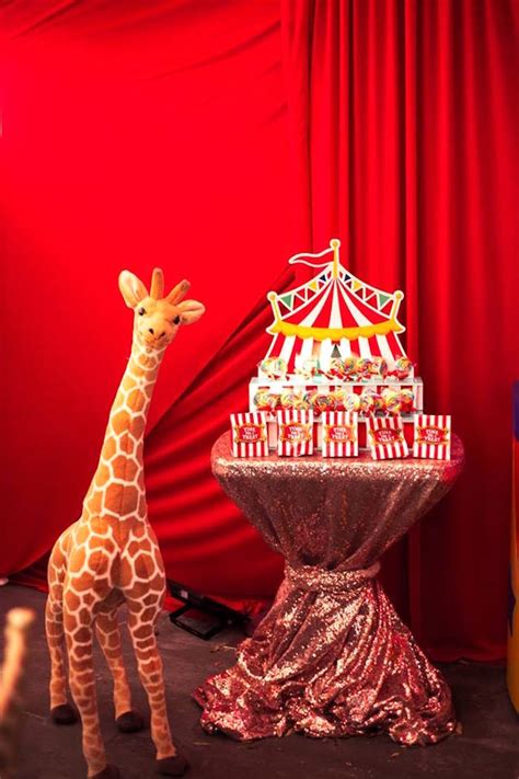 Kara S Party Ideas The Big Top Circus Birthday Party Kara S Party Ideas