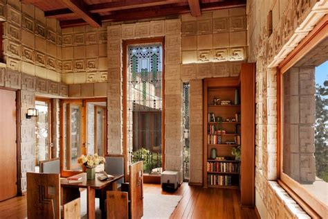 Frank Lloyd Wrights Landmark Ennis House Lists In Los Angeles Ca For