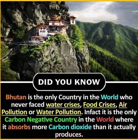 Bhutan Facts Did You Know Facts Interesting Facts About World