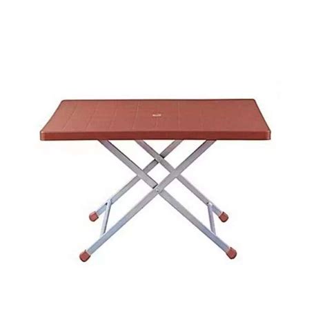 Garden Heavy Duty Height Adjustable Folding Table Allmallpk