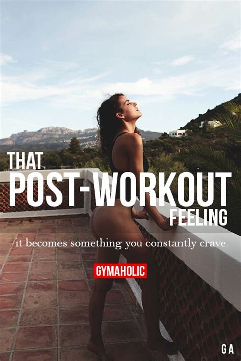 that post workout feeling gymaholic fitness app
