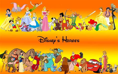Disney All Characters Wallpapers Top Free Disney All Characters