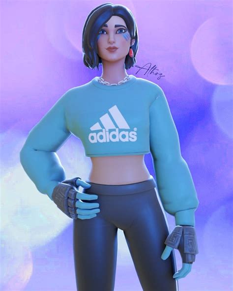 Battle royale outfits, characters, 3d models, sounds and more. Fortnite Aura Adidas : Art Thumnailforyoutube Image By ...