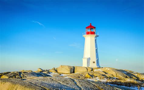 Canada Lighthouse Cove Nova Blue Sky Preview