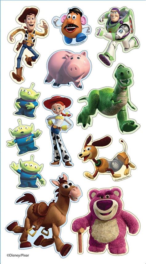 Disney Puffy Stickers Toy Story 3 Amazones Juguetes Y Juegos
