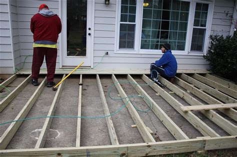 Download Build Wood Deck Over Concrete