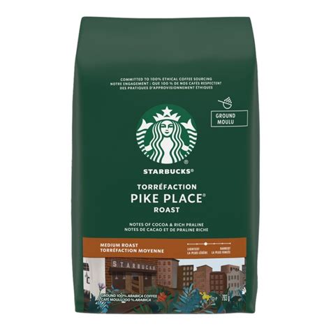 Starbucks Coffee Pike Place Medium Roast Ground 793g London Drugs