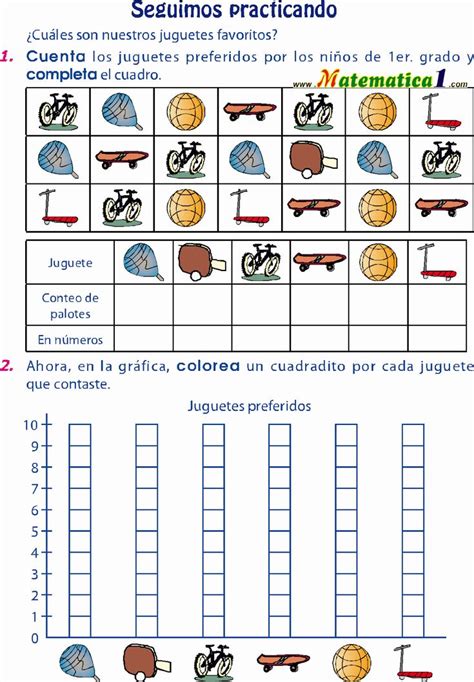 Resultado De Imagen Para Estadistica Para Niños De Tercero De Primaria