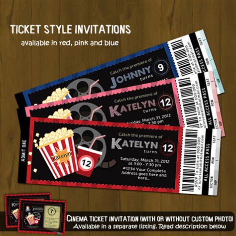 Choose from over a million free vectors, clipart graphics, vector art images, design templates, and illustrations created by artists worldwide! 4 Best Images of Popcorn Movie Ticket Template Printable ...
