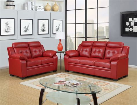 2017 Red Leather Sofas For Charming Warm And Rich Living Spaces