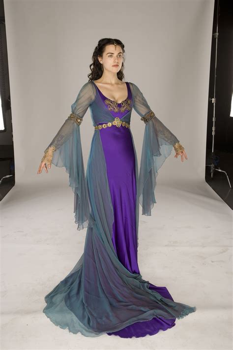 Merlin Photoshoot For Morgana Portrayed By Katie Mcgrath Viking Dress