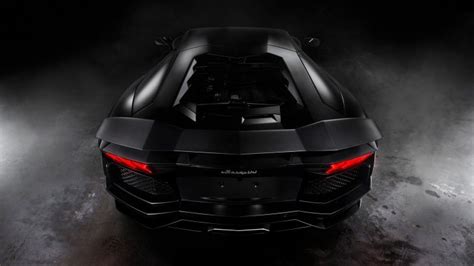 Lamborghini Aventador Matte Black Wallpaper Cars Hd Wallpapers