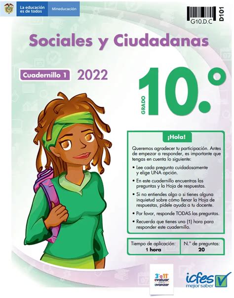 Descargar El Cuadernillo Icfes De Sociales De 2022 Estudia Okey