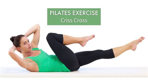 Criss Cross Pilates Exercise Kristi Cooper Youtube