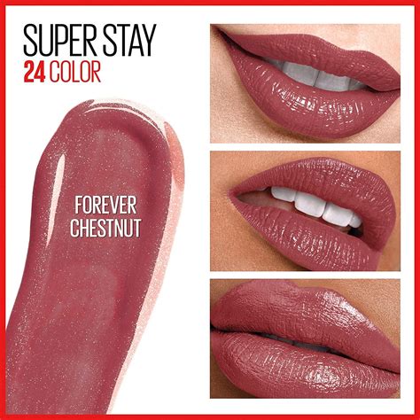 Maybelline Super Stay 24 2 Step Liquid Lipstick Forever Chestnut 1 Kit