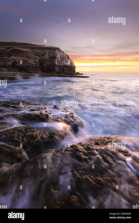 The Purbeck Coast Dorset Stock Photo Alamy