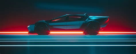 Why choose a tesla cybertruck wallpaper? 2560x1024 Tesla Cybertruck Side View Concept 4k 2560x1024 ...