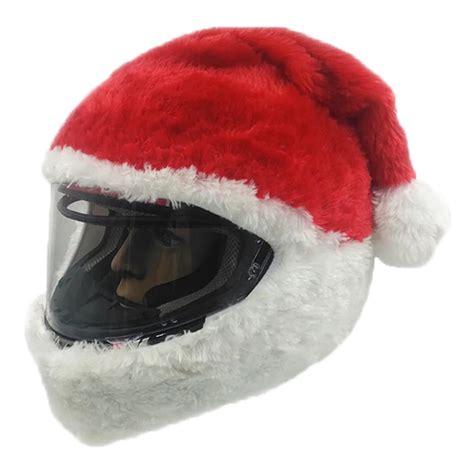 Santa Helmet Cover Rrmotorcycle