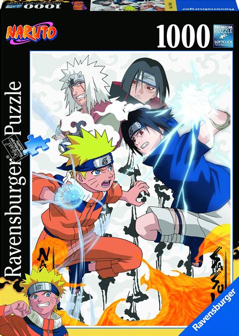 Ravensburger Puzzle 17449 Naruto Vs Sasuke 1000 Teile Naruto