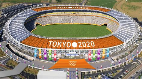2020 Olympic Venues オリンピック会場 0144 Olympic Stadium New National