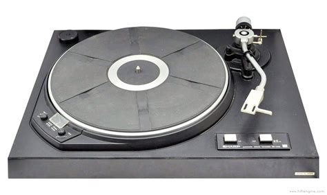 Sharp Rp 144 Belt Drive Turntable Manual Vinyl Engine