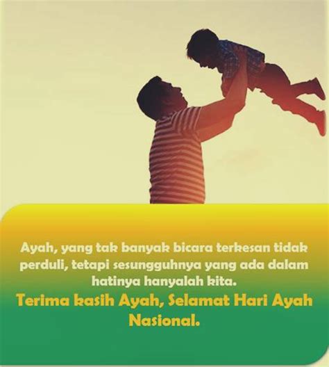 Gambar Ucapan Selamat Hari Ayah Nasional Terbaik November Cocok Buat Medsos