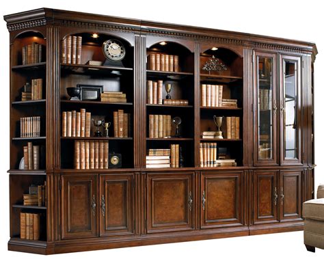 Hooker Furniture European Renaissance Ii Five Piece Library Wall Unit